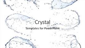  Presentation with water - Amazing PPT theme having collection isolated on white background backdrop and a white colored foreground