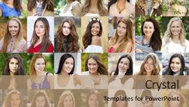  Presentation with different - PPT layouts featuring 16 25 - collection of 28 different caucasian background and a coral colored foreground