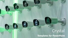  Presentation with inspection - Presentation theme having collection-of-different-control-recording background and a seafoam green colored foreground