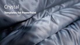  Presentation with fabrics - Slide set consisting of collection-of-fashionable-fabrics-samples background and a gray colored foreground