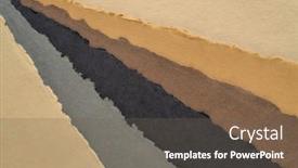  Presentation with cotton fabric - Slide deck enhanced with collection-of-handmade-indian-paper background and a gray colored foreground