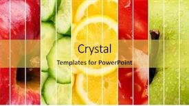  Presentation with free on genetically modified food - Cool new presentation design with female stock trader working in office backdrop and a seafoam green colored foreground