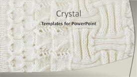  Presentation with patterns - Colorful PPT layouts enhanced with collection-of-knit-patterns backdrop and a light gray colored foreground