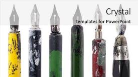  Presentation with colorful - Beautiful PPT theme featuring horizontal picture of clouds in the sky seen from above backdrop and a light gray colored foreground