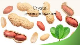  Presentation with peanuts - Presentation with collection-of-peanuts-whole background and a lemonade colored foreground