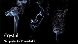  Presentation with credit and collection - Cool new presentation theme with collection of smokes on black backdrop and a black colored foreground