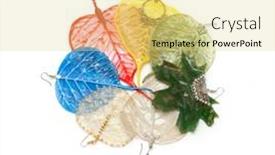  Presentation with jewelry - Amazing slide set having collection-of-summer-jewelry backdrop and a yellow colored foreground