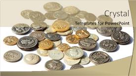  Presentation with ancient greek - Presentation design having collection-of-the-ancient-greek background and a soft green colored foreground