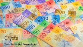  Presentation with 2020 - Presentation theme consisting of collection-of-the-new-swiss background and a yellow colored foreground