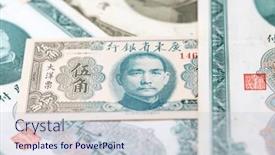  Presentation with old china - PPT theme consisting of collection-of-the-old-chinese background and a lemonade colored foreground