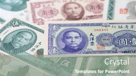  Presentation with old china - Presentation design with collection-of-the-old-chinese background and a gray colored foreground