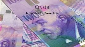  Presentation with world bank - PPT theme having collection-of-the-swiss-1000 background and a light blue colored foreground