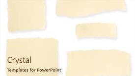  Presentation with cardboard - Presentation with collection of torn cardboard blank notes soft shadow on white background background and a cream colored foreground