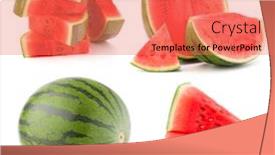  Presentation with cut - Amazing theme having collection-of-whole-and-cut backdrop and a coral colored foreground