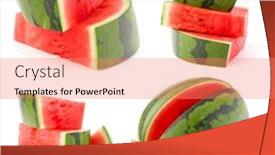  Presentation with cut - PPT layouts consisting of collection-of-whole-and-cut background and a coral colored foreground