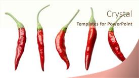  Presentation with chili - Audience pleasing PPT theme consisting of collection-red-chili-peppers-clipping backdrop and a  colored foreground