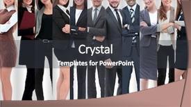  Presentation with successful group of surgeons - Presentation theme enhanced with collective - panoramic collage of groups background and a dark gray colored foreground