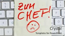  Presentation with note - Colorful theme enhanced with collective bargaining - note on computer keyboard backdrop and a light gray colored foreground