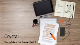  Presentation with electronic music - Cool new slides with college - exam week background with various backdrop and a mint green colored foreground