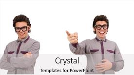  Presentation with young college student diagnosis of sti - Slides enhanced with college abroad - young male student isolated background and a  colored foreground