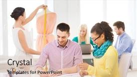  Presentation with education - Beautiful presentation theme featuring college adjustment - startup education fashion and office backdrop and a  colored foreground