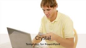  Presentation with hypertension at a young age - Audience pleasing slides consisting of college age young man using backdrop and a  colored foreground