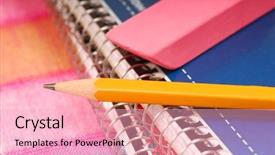  Presentation with back to school virtually - Audience pleasing PPT theme consisting of college bound - back to school image showing backdrop and a lemonade colored foreground