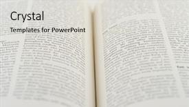  Presentation with bound - Beautiful theme featuring college bound - open book backdrop and a light gray colored foreground