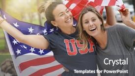  Presentation with dynamic - Amazing theme having college festival - two dynamic young friends proudly backdrop and a dark gray colored foreground