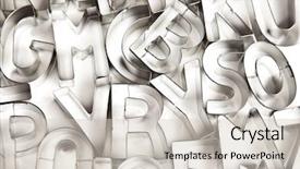  Presentation with alphabet - PPT layouts consisting of college font - alphabet and education background and a  colored foreground