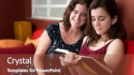  Presentation with mom and newborn - Amazing PPT layouts having cultural intelligence - hispanic teenage girl and her backdrop and a red colored foreground