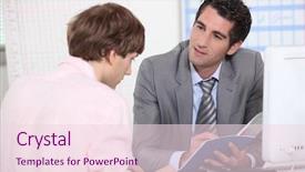  Presentation with professor - PPT theme enhanced with college professor - tutor advising his student background and a lemonade colored foreground