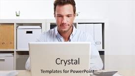  Presentation with college student money - Cool new presentation theme with college student at home learning backdrop and a soft green colored foreground