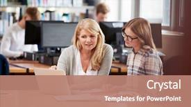  Presentation with college - Slides having college student has individual tuition background and a coral colored foreground