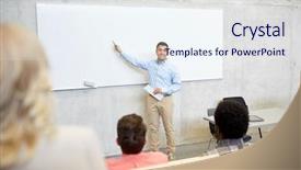  Presentation with high school students - PPT theme having college teachers - education high school university teaching background and a sky blue colored foreground