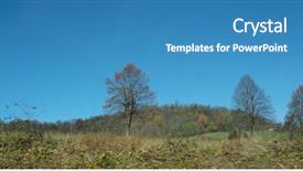  Presentation with data meaning - Beautiful presentation theme featuring colline torinesi meaning turin hills backdrop and a teal colored foreground