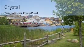  Presentation with blue mountain - 