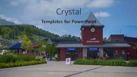  Presentation with blue mountain - 