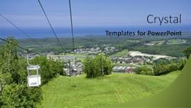  Presentation with blue mountain - 