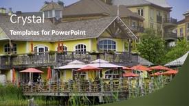  Presentation with blue mountain - 