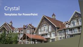  Presentation with blue mountain - 