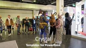  Presentation with imaging - Slide deck with cologne-germany-circa-september-2018 background and a  colored foreground