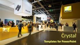  Presentation with world trade - Theme featuring cologne-germany-september-19-2014 background and a tawny brown colored foreground