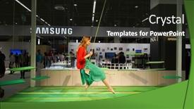  Presentation with world trade - Cool new theme with cologne-germany-september-19-2014 backdrop and a wine colored foreground