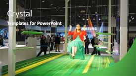  Presentation with world trade - 