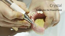  Presentation with cologne - Theme with cologne-march-22-crest-splitting background and a coral colored foreground