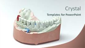  Presentation with jaw - Beautiful presentation featuring channel button on computer pc backdrop and a dark gray colored foreground