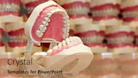  Presentation with dentures - Colorful theme enhanced with cologne-march-22-new-demonstration backdrop and a coral colored foreground