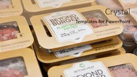  Presentation with fair trade - PPT theme with cologne-october-2019-beyond-burger background and a coral colored foreground