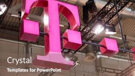  Presentation with cologne - Presentation theme enhanced with cologne-september-2019-logo background and a violet colored foreground